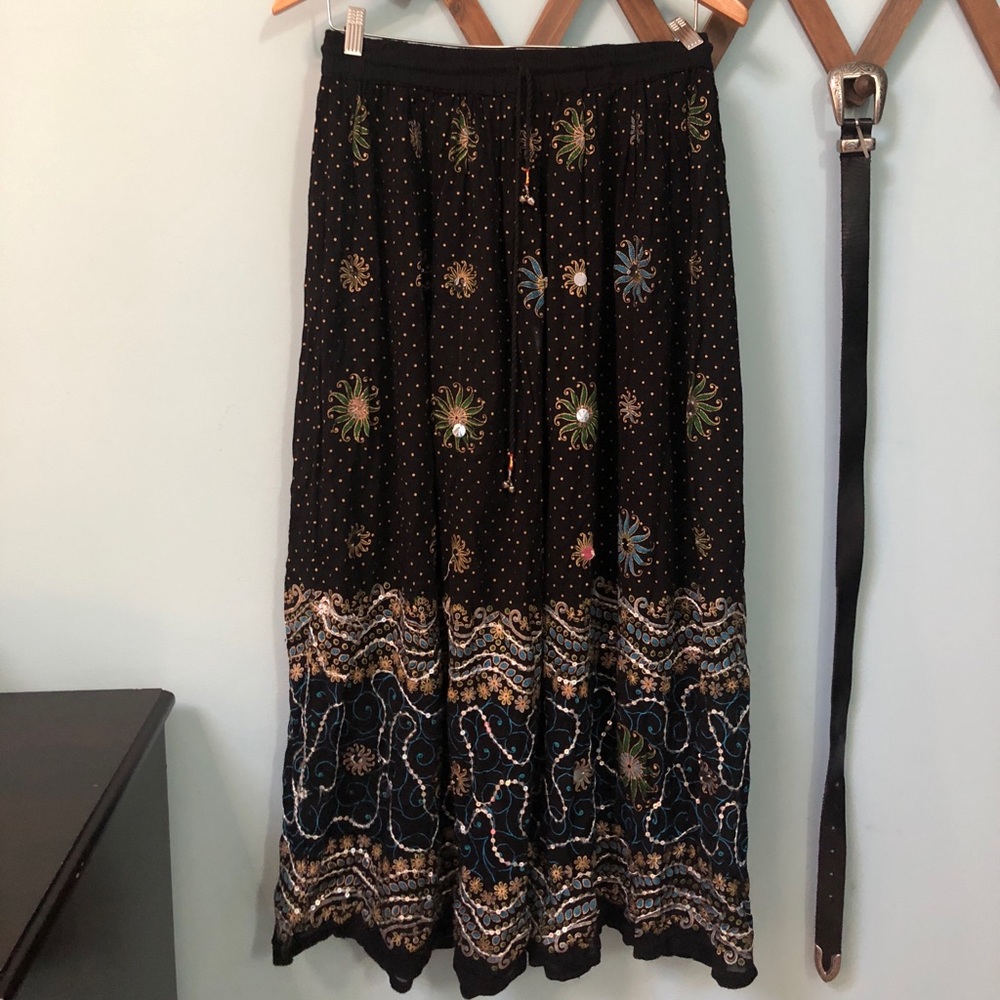 Gypsy maxi skirt